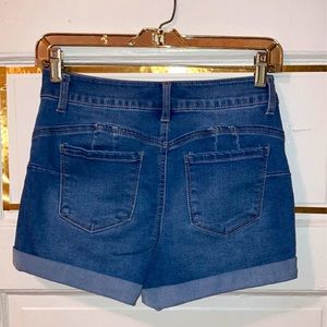Wax Jean: Butt, I love you jean shorts(Small)